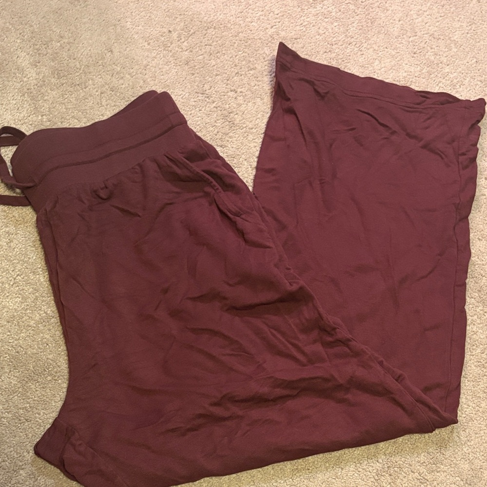 Wine Maroon pants